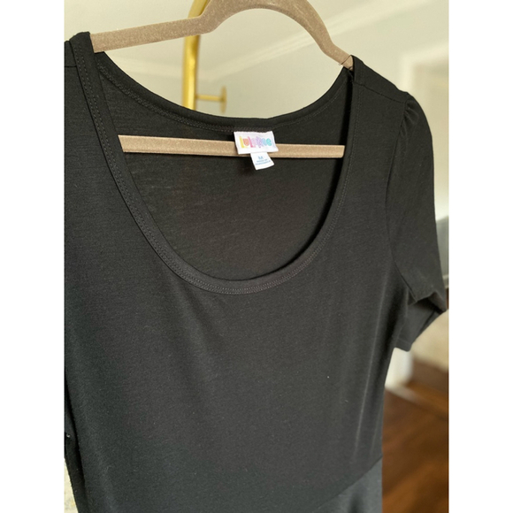 Lularoe Fit & Flare Midi Dress Spring Summer Buttery Soft Party Minimalist Boho - Picture 6 of 8